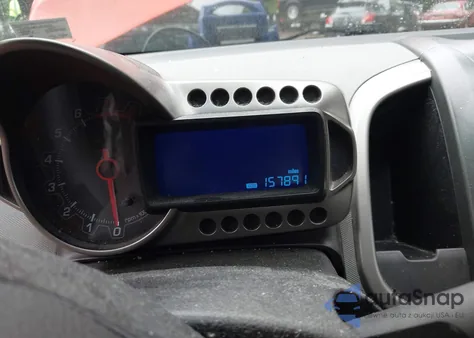 2012 Chevrolet Sonic 2Lt из США, поврежденный, VIN 1G1JC6SH0C4153470